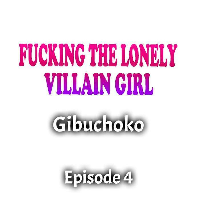 Fucking the Lonely Villain Girl - Chapter 4 [photo 1] - MangaPorn