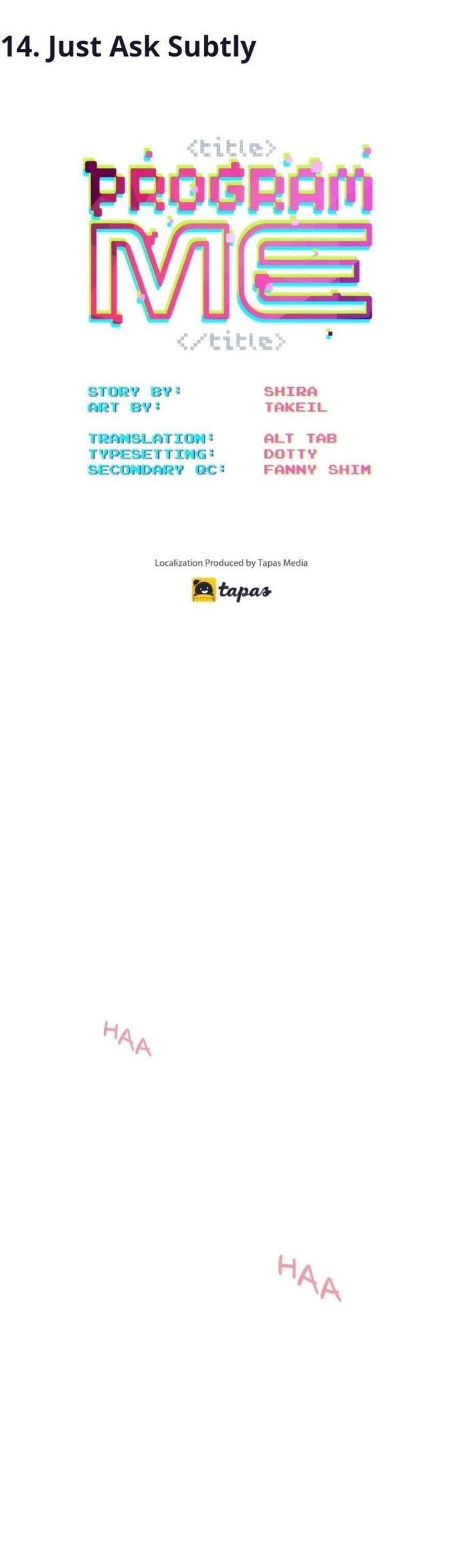 Program Me - Chapter 14 [photo 1] - MangaPorn