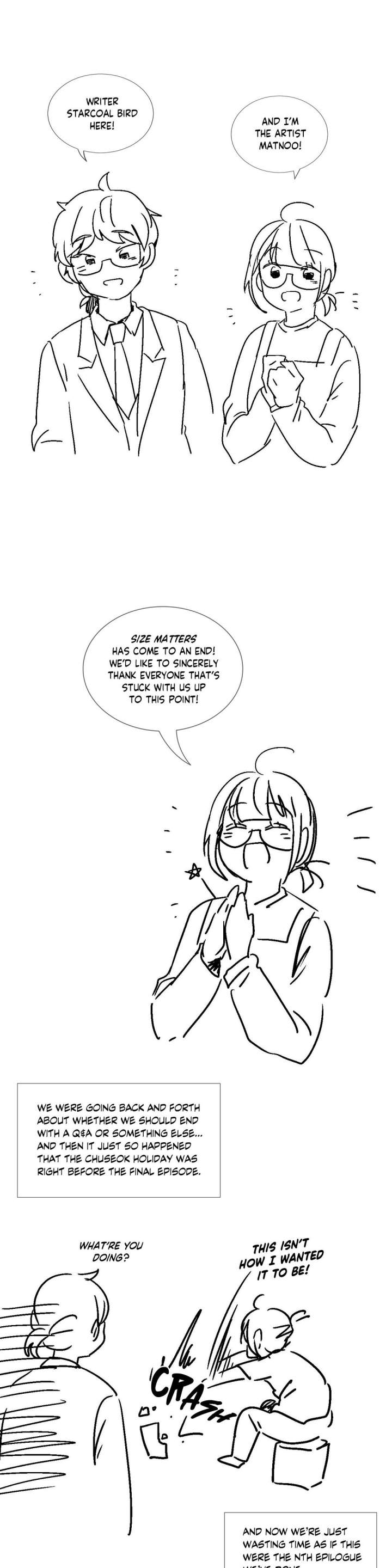 Size Matters - Chapter 50.5 [photo 1] - MangaPorn