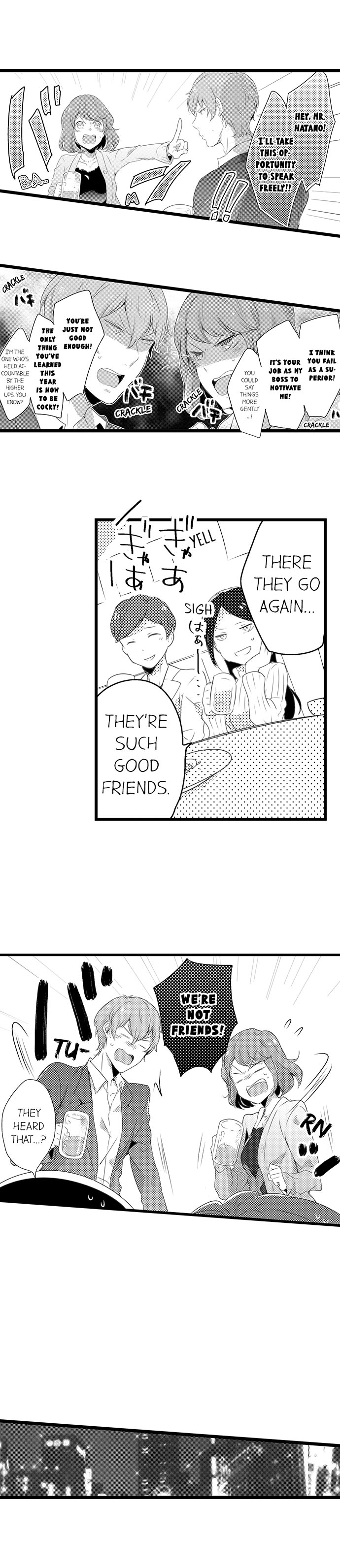 A Hot Night With My Boss in a Capsule Hotel - Chapter 1 [photo 4] - MangaPorn