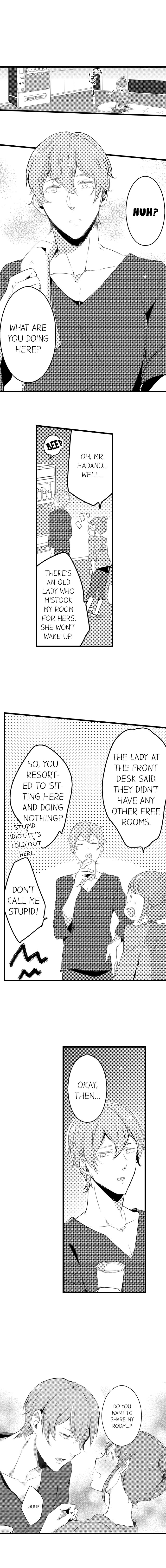 A Hot Night With My Boss in a Capsule Hotel - Chapter 1 [photo 9] - MangaPorn