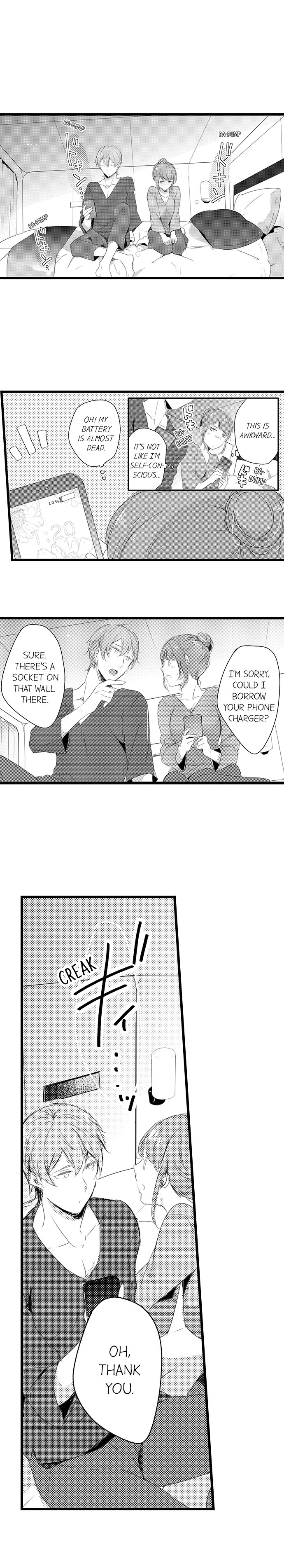 A Hot Night With My Boss in a Capsule Hotel - Chapter 2 [photo 3] - MangaPorn