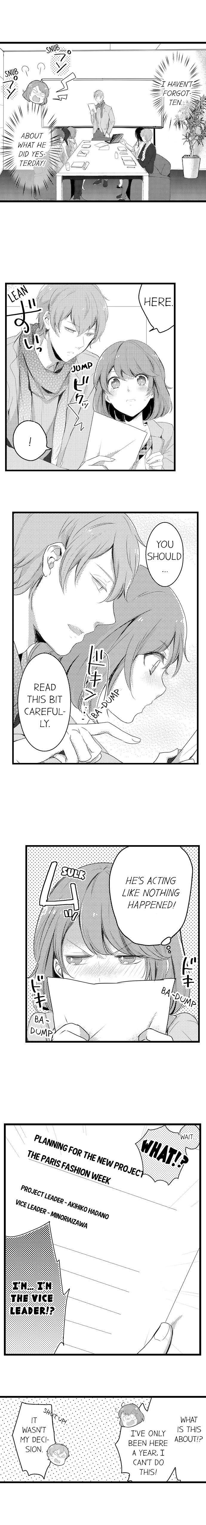 A Hot Night With My Boss in a Capsule Hotel - Chapter 4 [photo 5] - MangaPorn