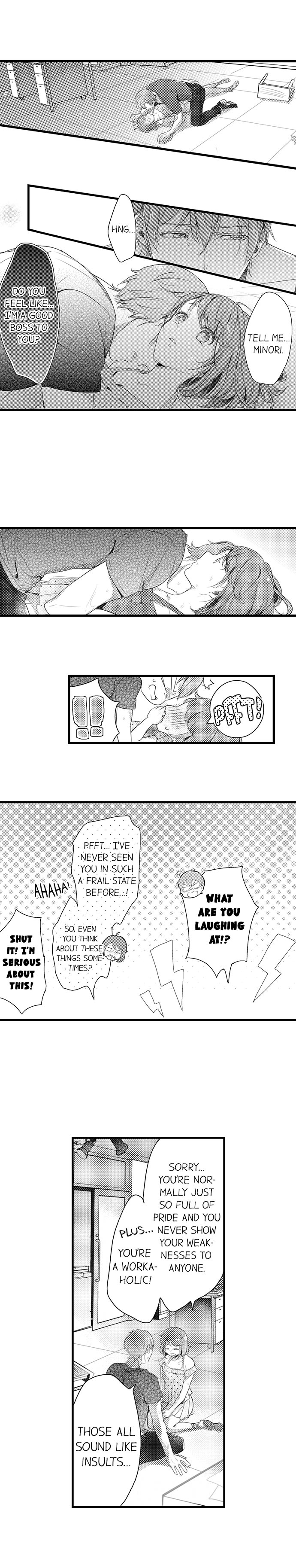 A Hot Night With My Boss in a Capsule Hotel - Chapter 22 [photo 2] - MangaPorn