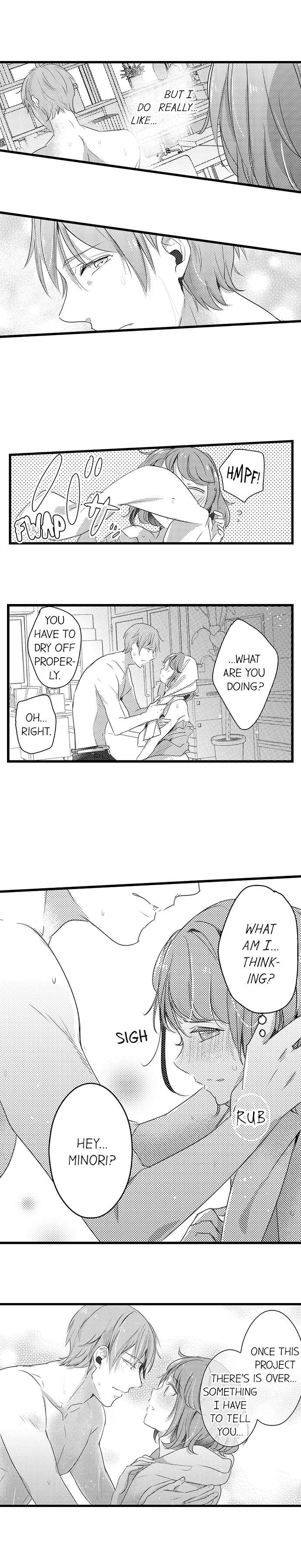 A Hot Night With My Boss in a Capsule Hotel - Chapter 23 [photo 9] - MangaPorn