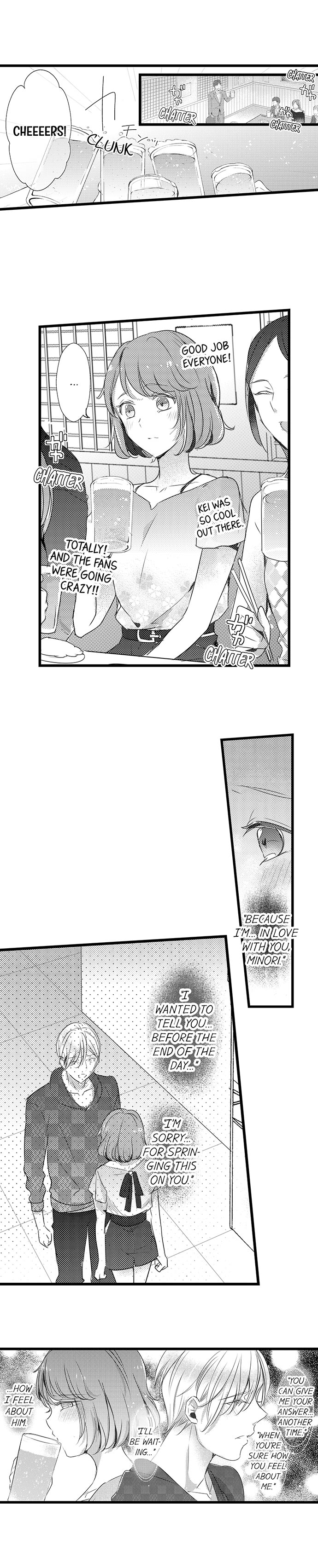 A Hot Night With My Boss in a Capsule Hotel - Chapter 27 [photo 2] - MangaPorn