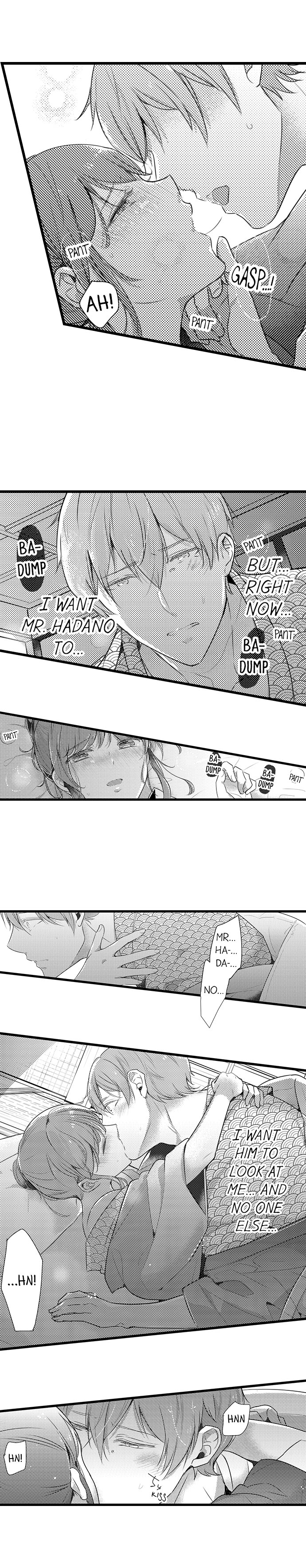 A Hot Night With My Boss in a Capsule Hotel - Chapter 42 [photo 3] - MangaPorn