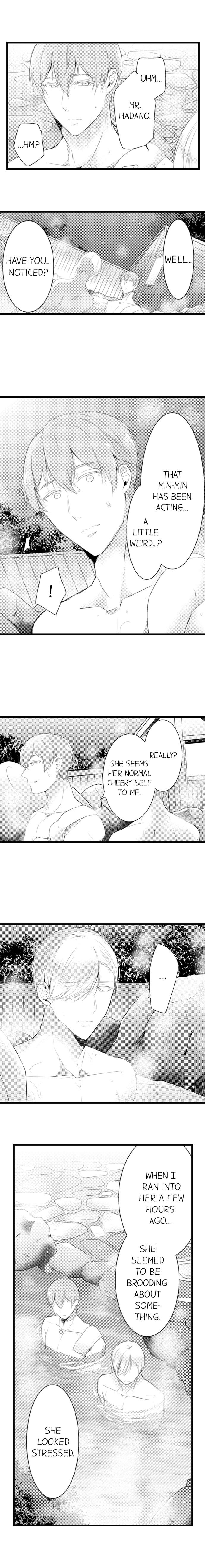 A Hot Night With My Boss in a Capsule Hotel - Chapter 43 [photo 8] - MangaPorn