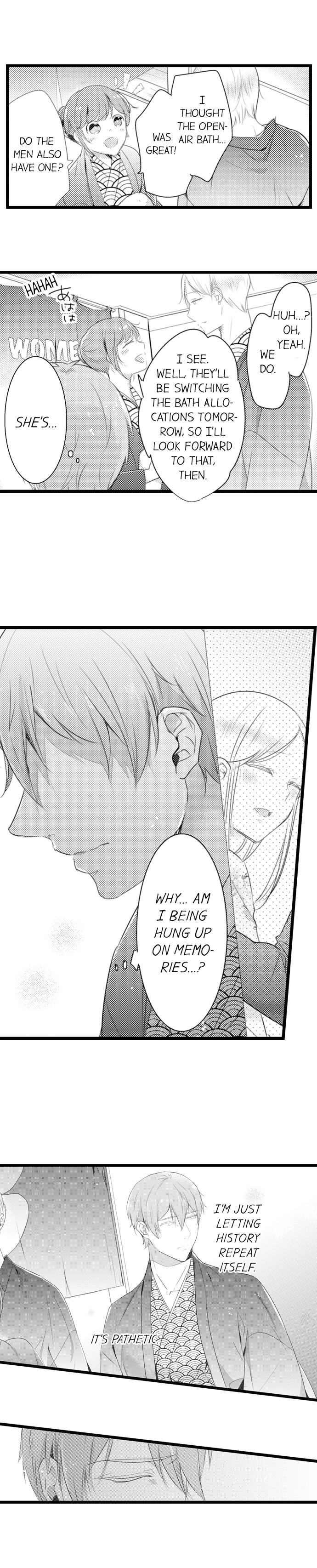 A Hot Night With My Boss in a Capsule Hotel - Chapter 44 [photo 3] - MangaPorn