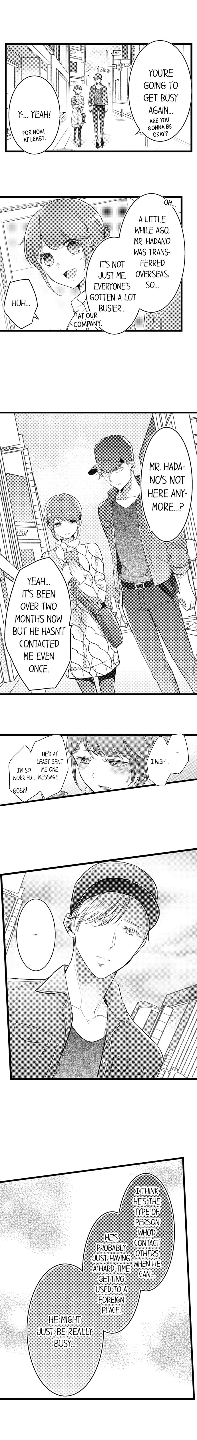 A Hot Night With My Boss in a Capsule Hotel - Chapter 57 [photo 8] - MangaPorn