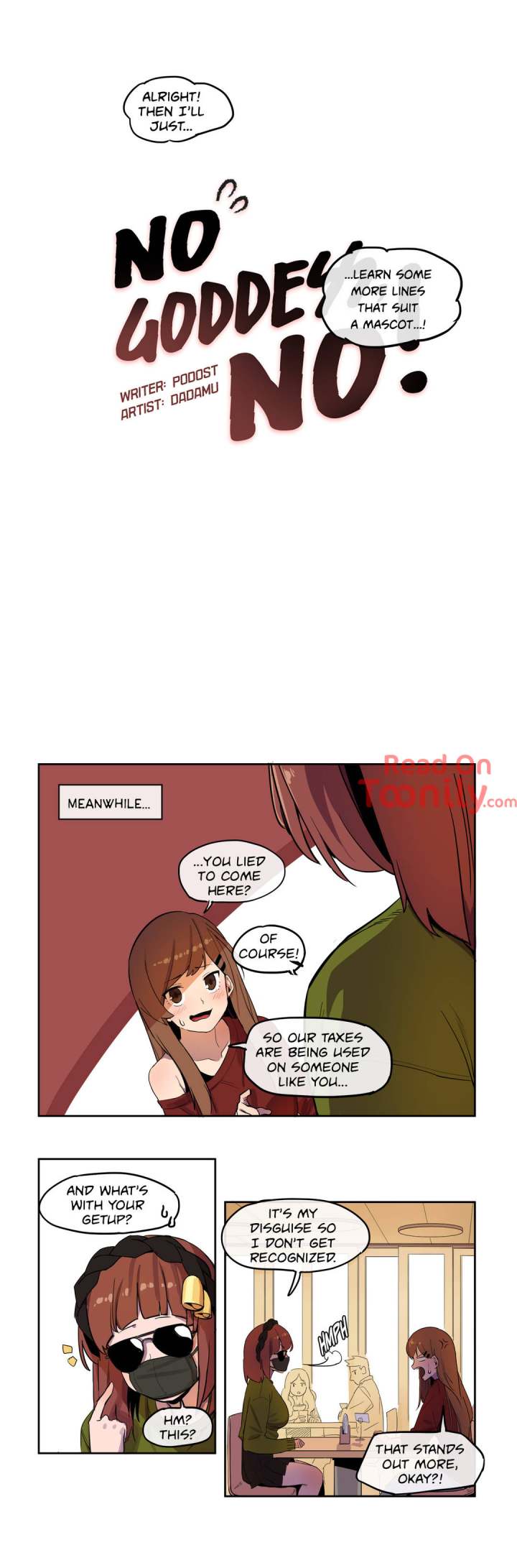 No Goddess, No! - Chapter 3 [photo 3] - MangaPorn