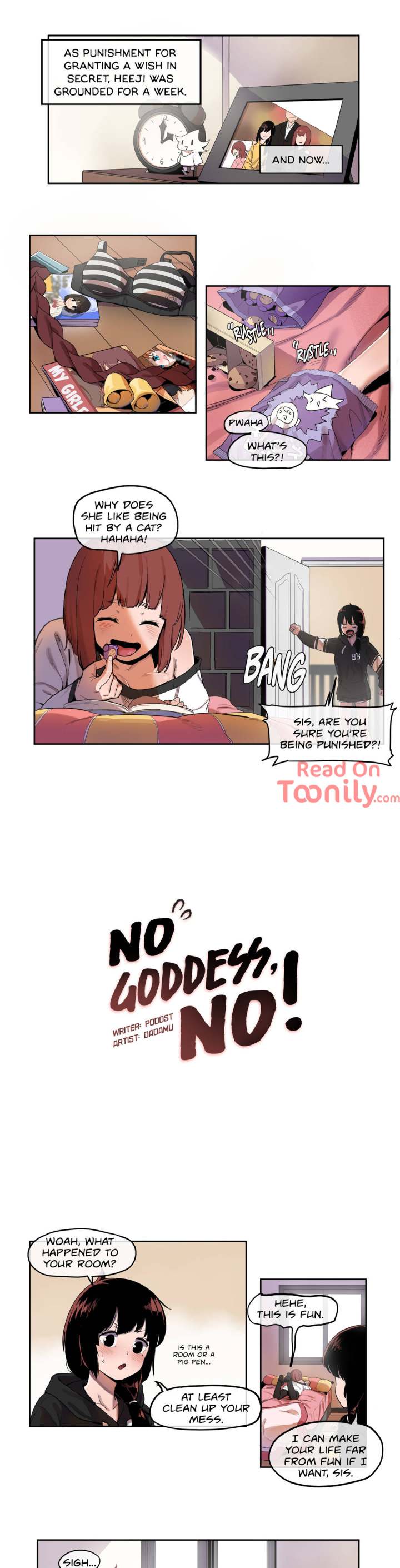 No Goddess, No! - Chapter 6 [photo 1] - MangaPorn