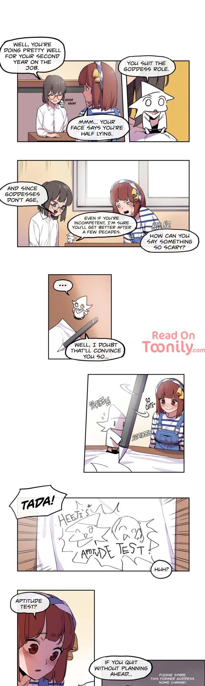 No Goddess, No! - Chapter 7 [photo 4] - MangaPorn