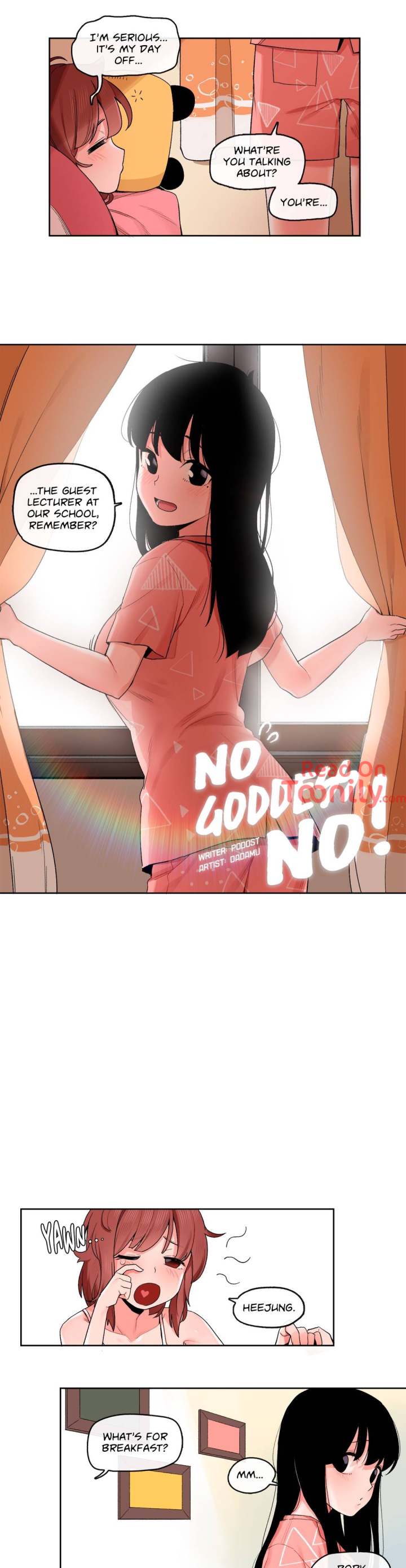 No Goddess, No! - Chapter 28 [photo 2] - MangaPorn