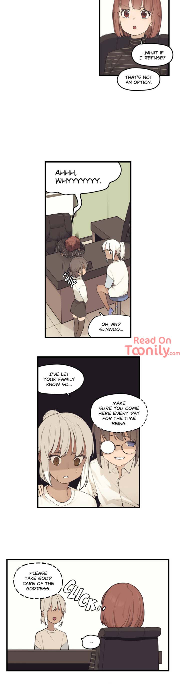 No Goddess, No! - Chapter 43 [photo 3] - MangaPorn