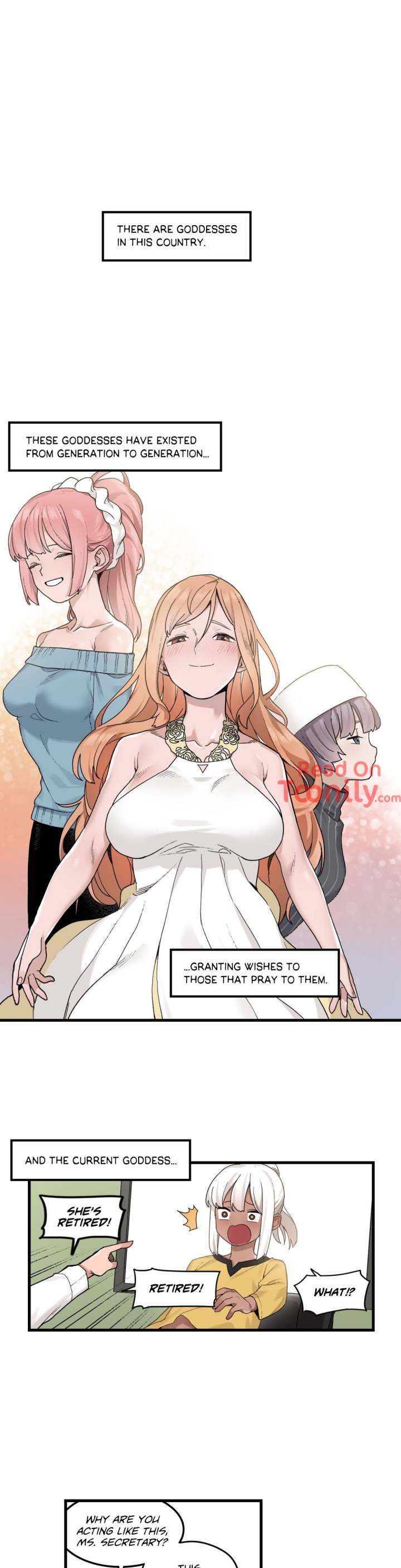 No Goddess, No! - Chapter 46 [photo 1] - MangaPorn