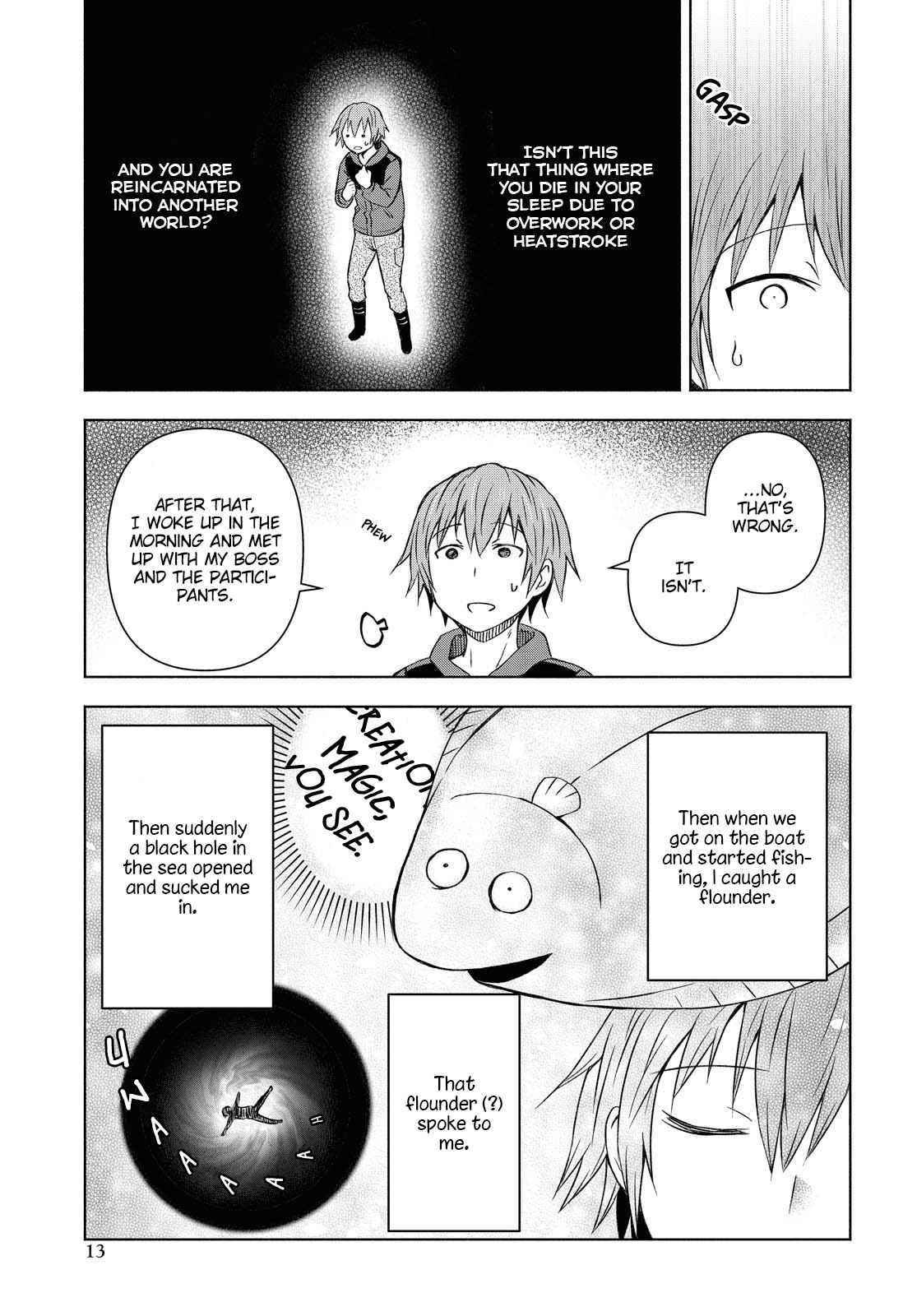 Dungeon Tou de Yadoya wo Yarou! Souzou Mahou wo Moratta Ore no Hosoude Hanjouki - Chapter 1 [photo 8] - MangaPorn