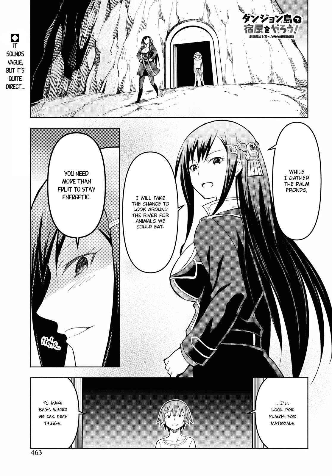 Dungeon Tou de Yadoya wo Yarou! Souzou Mahou wo Moratta Ore no Hosoude Hanjouki - Chapter 5 [photo 1] - MangaPorn