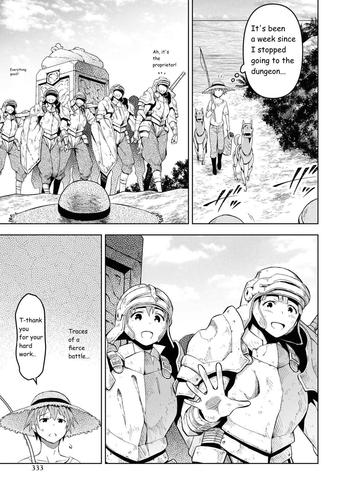 Dungeon Tou de Yadoya wo Yarou! Souzou Mahou wo Moratta Ore no Hosoude Hanjouki - Chapter 22 [photo 17] - MangaPorn