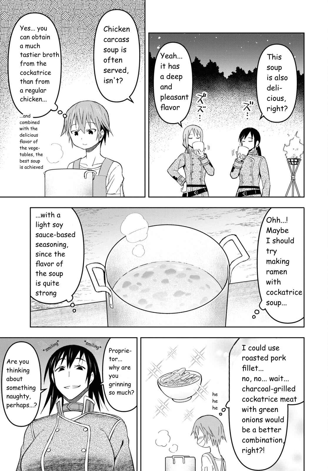 Dungeon Tou de Yadoya wo Yarou! Souzou Mahou wo Moratta Ore no Hosoude Hanjouki - Chapter 22 [photo 7] - MangaPorn