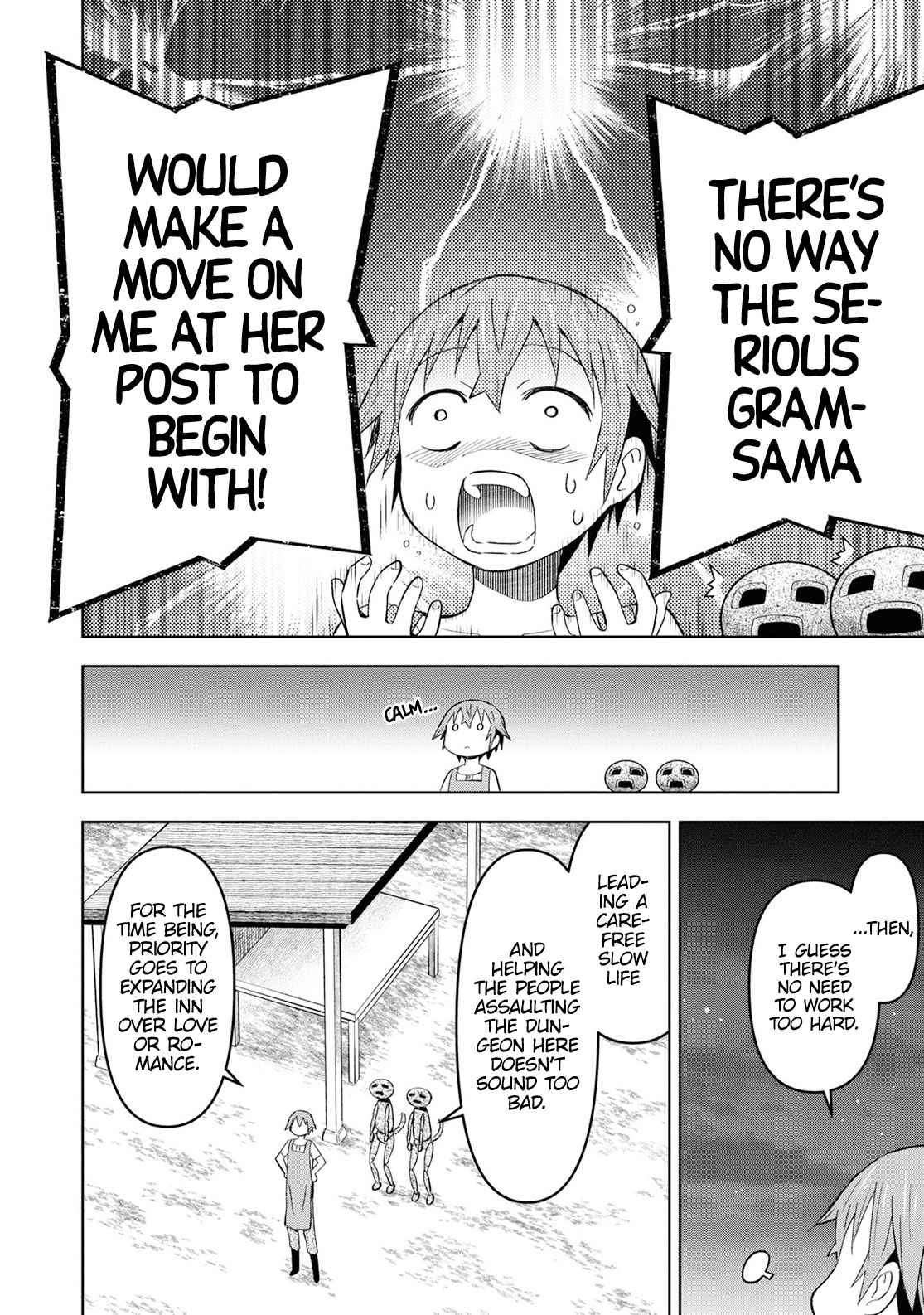 Dungeon Tou de Yadoya wo Yarou! Souzou Mahou wo Moratta Ore no Hosoude Hanjouki - Chapter 23 [photo 10] - MangaPorn