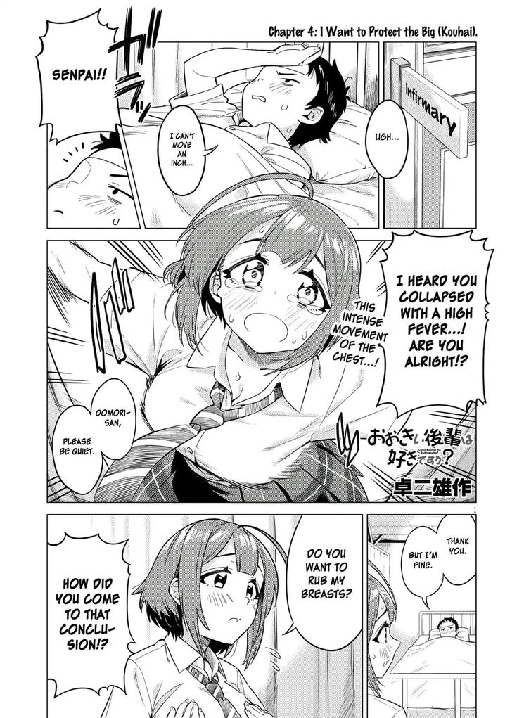 Ookii Kouhai wa Suki desu ka? - Chapter 4 [photo 1] - MangaPorn