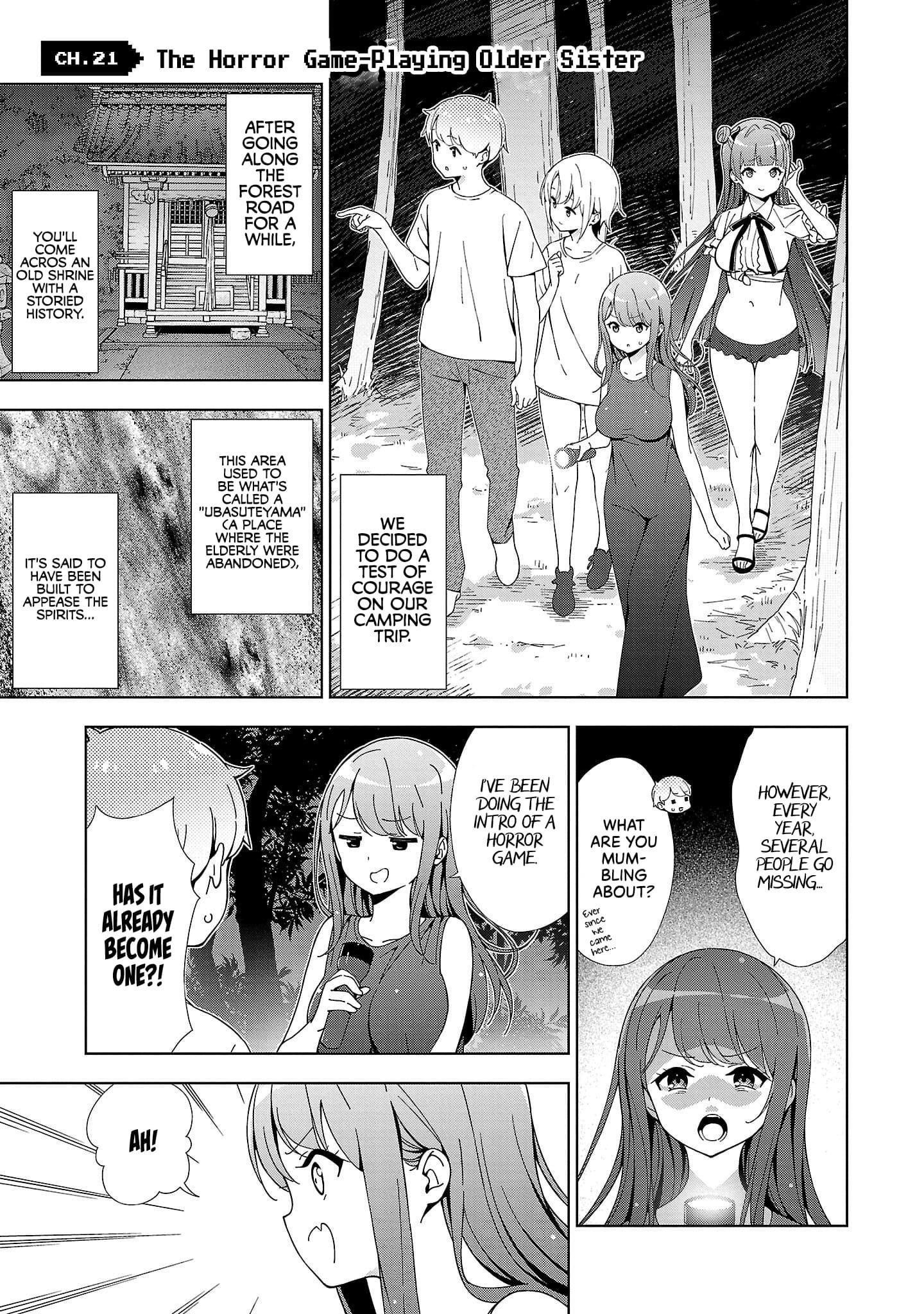 My “Onee-chan’s” Personality Changes When She Plays Games - Chapter 21 [photo 1] - MangaPorn