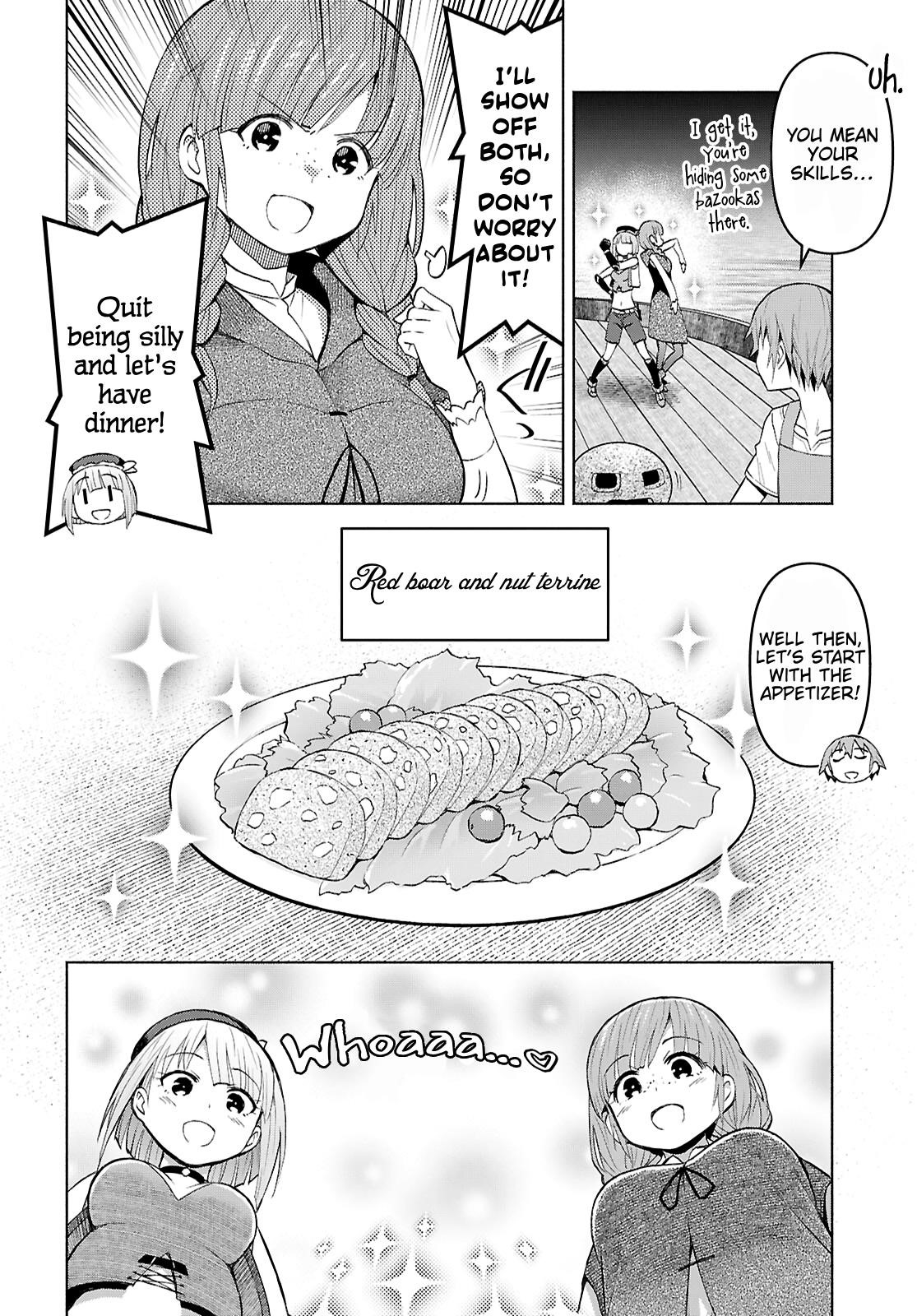 Dungeon Tou de Yadoya wo Yarou! Souzou Mahou wo Moratta Ore no Hosoude Hanjouki - Chapter 42 [photo 18] - MangaPorn