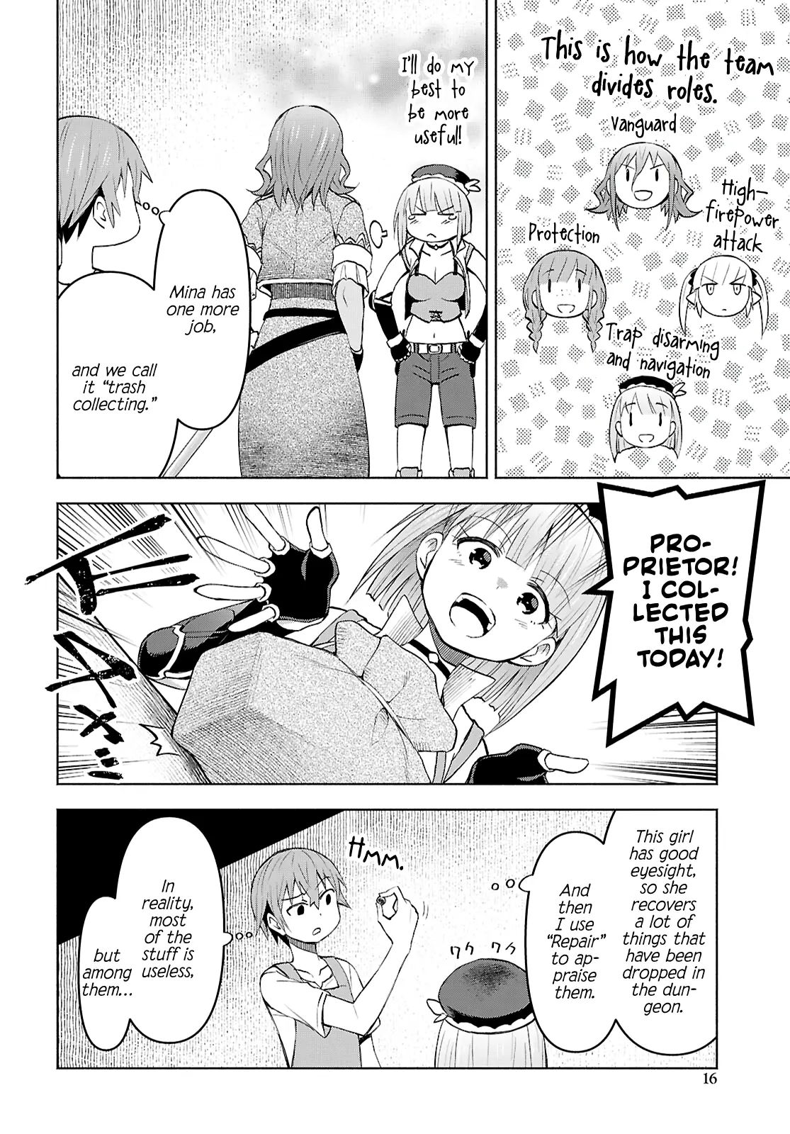 Dungeon Tou de Yadoya wo Yarou! Souzou Mahou wo Moratta Ore no Hosoude Hanjouki - Chapter 43 [photo 10] - MangaPorn