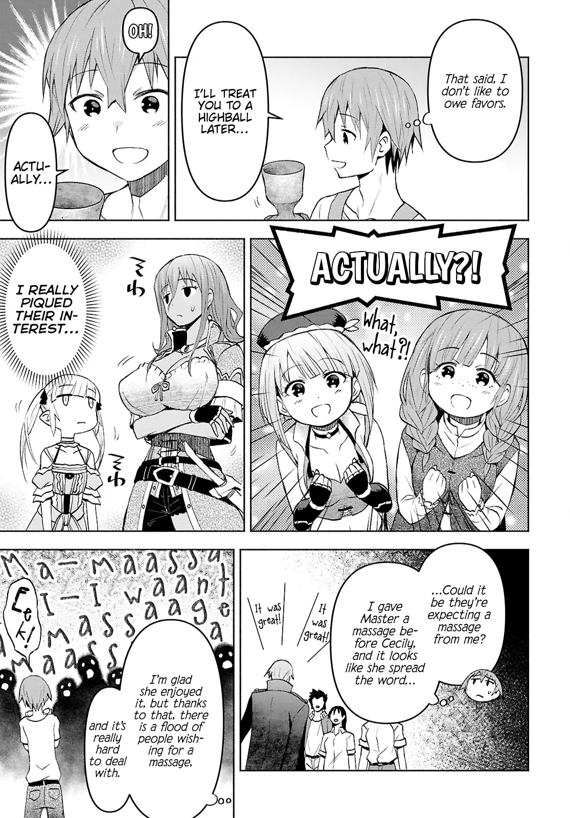 Dungeon Tou de Yadoya wo Yarou! Souzou Mahou wo Moratta Ore no Hosoude Hanjouki - Chapter 43 [photo 13] - MangaPorn