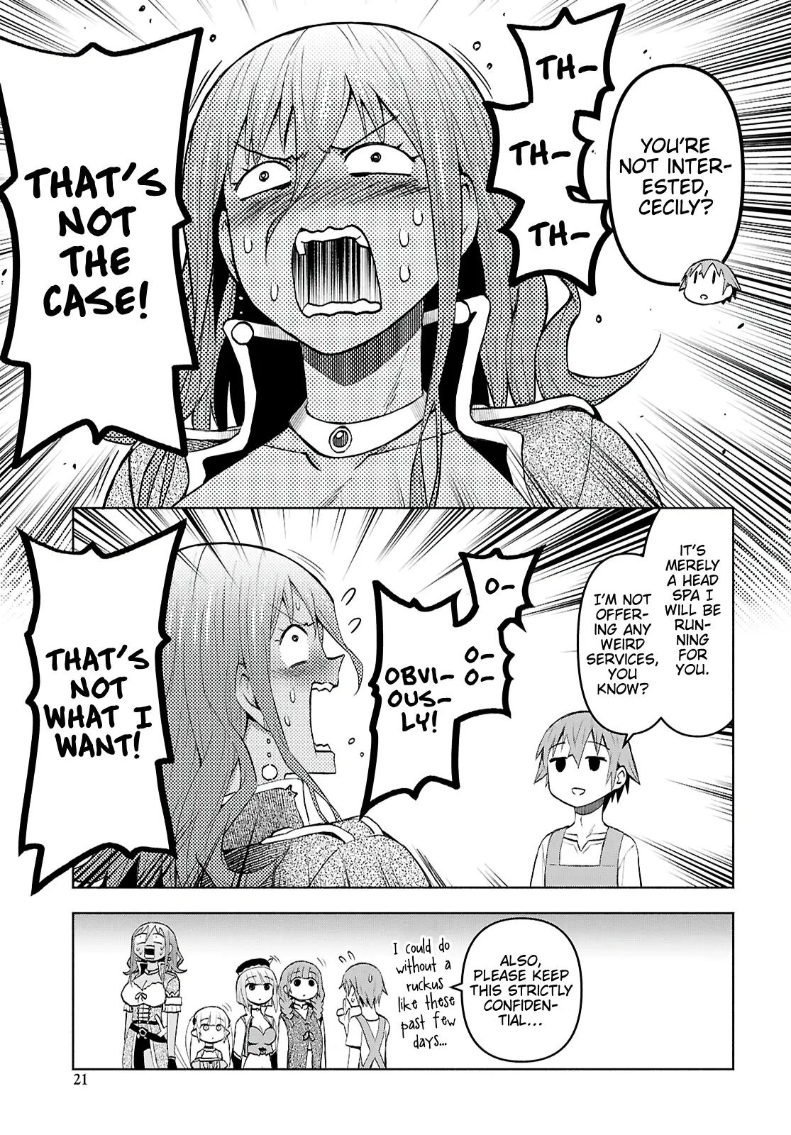 Dungeon Tou de Yadoya wo Yarou! Souzou Mahou wo Moratta Ore no Hosoude Hanjouki - Chapter 43 [photo 15] - MangaPorn