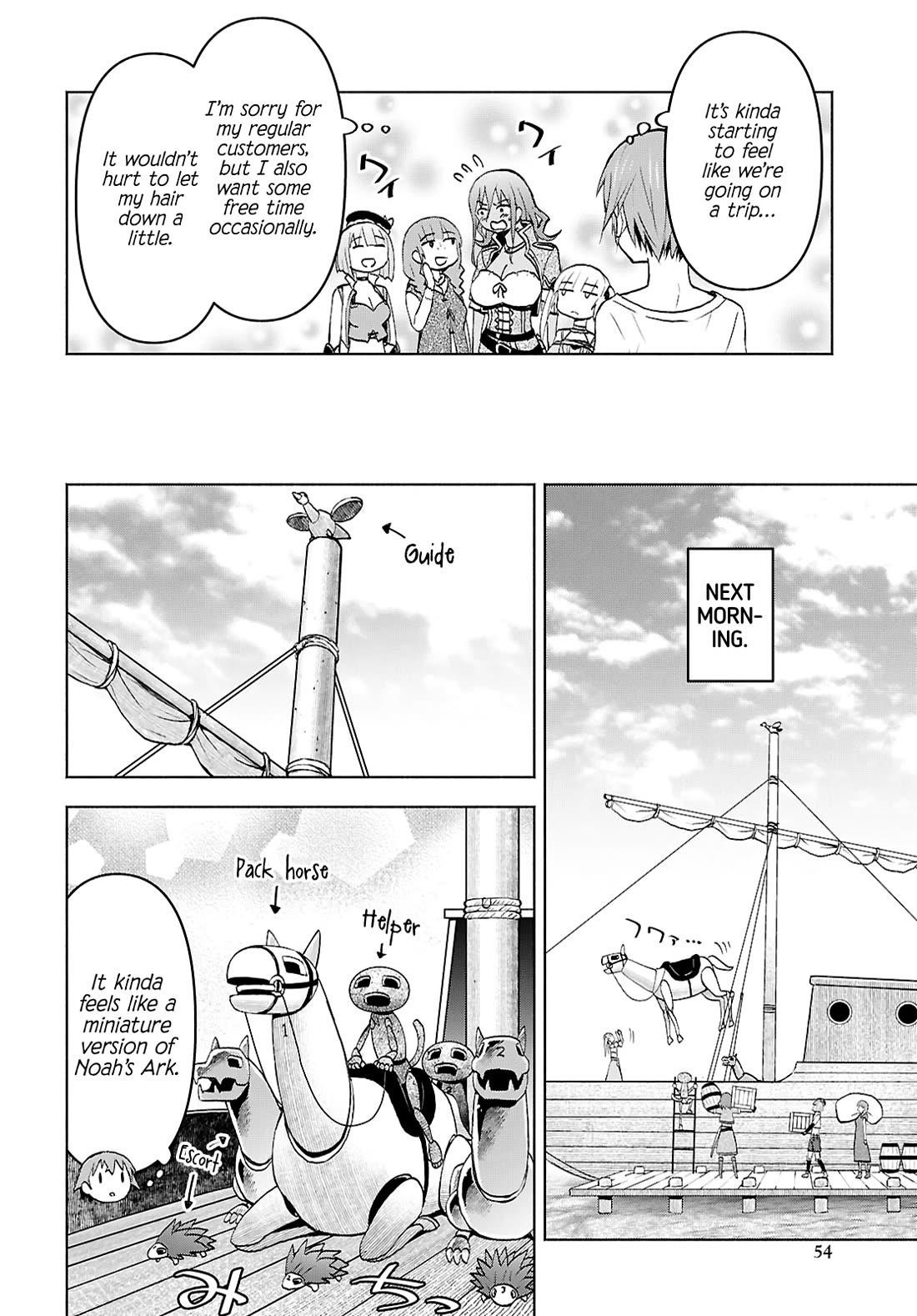 Dungeon Tou de Yadoya wo Yarou! Souzou Mahou wo Moratta Ore no Hosoude Hanjouki - Chapter 44 [photo 6] - MangaPorn