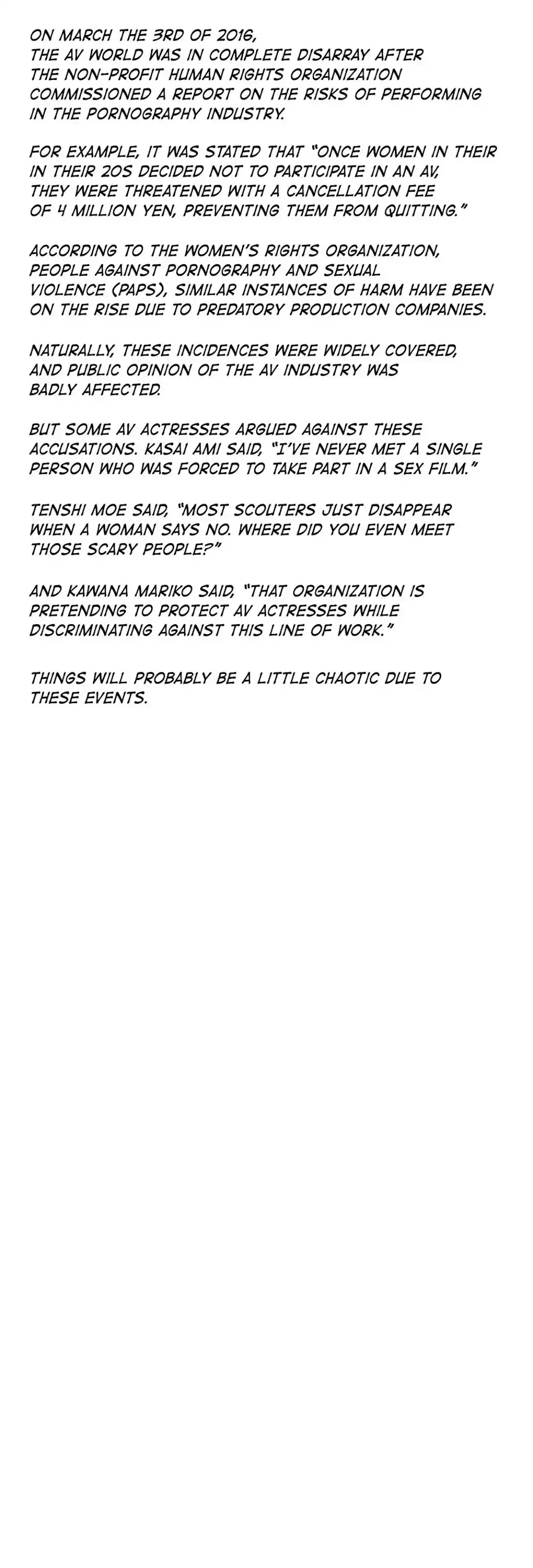 Making AV: A Sneak Peek - Chapter 32 [photo 27] - MangaPorn