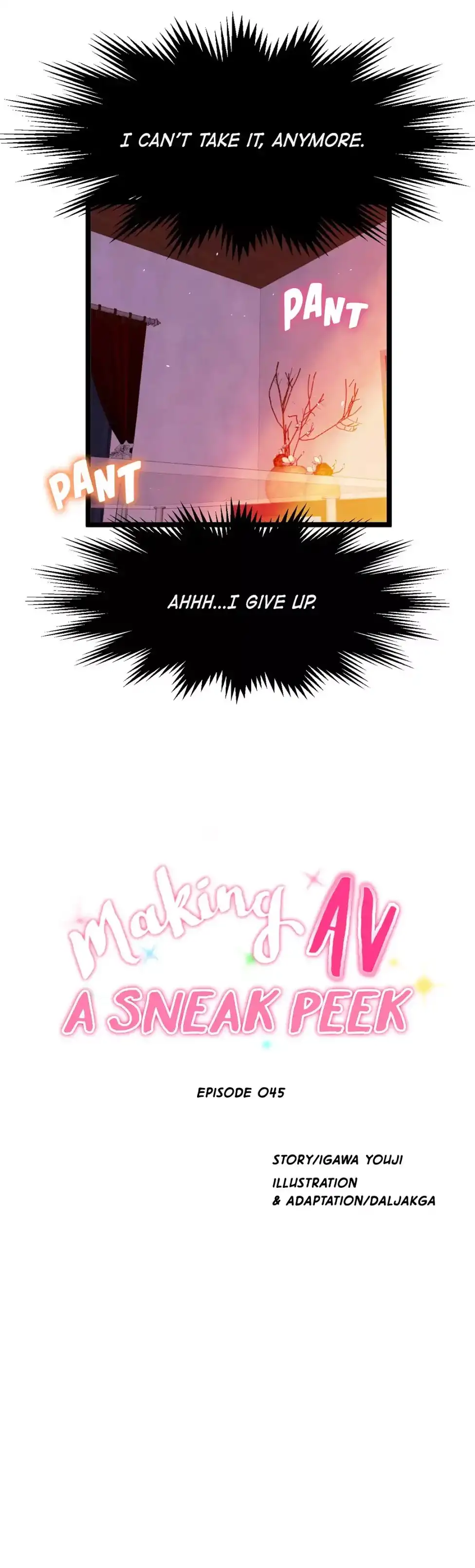Making AV: A Sneak Peek - Chapter 45 [photo 11] - MangaPorn