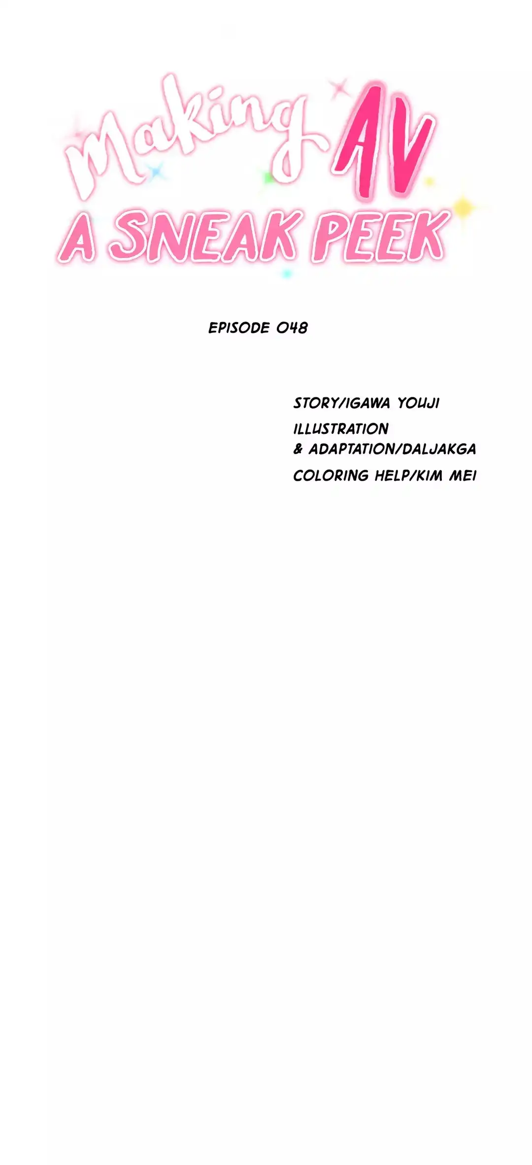 Making AV: A Sneak Peek - Chapter 48 [photo 15] - MangaPorn