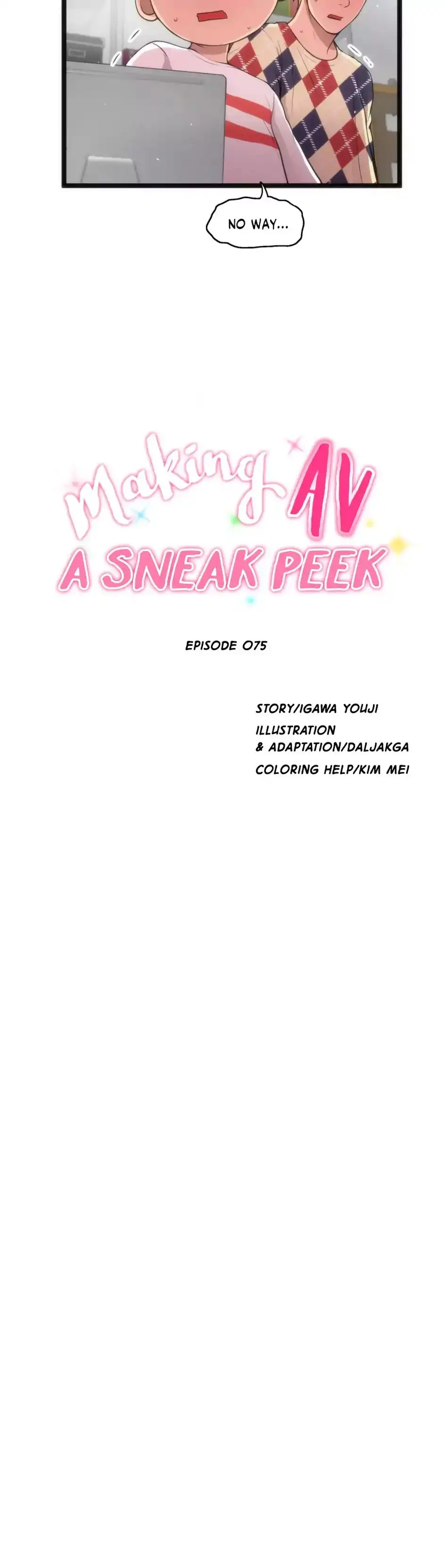 Making AV: A Sneak Peek - Chapter 75 [photo 15] - MangaPorn