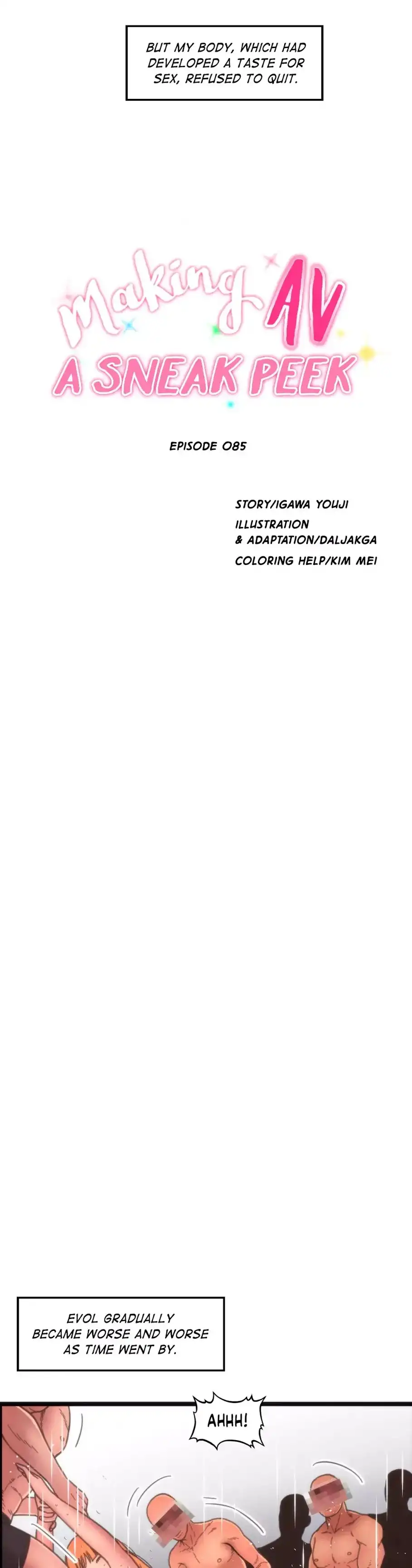 Making AV: A Sneak Peek - Chapter 85 [photo 21] - MangaPorn