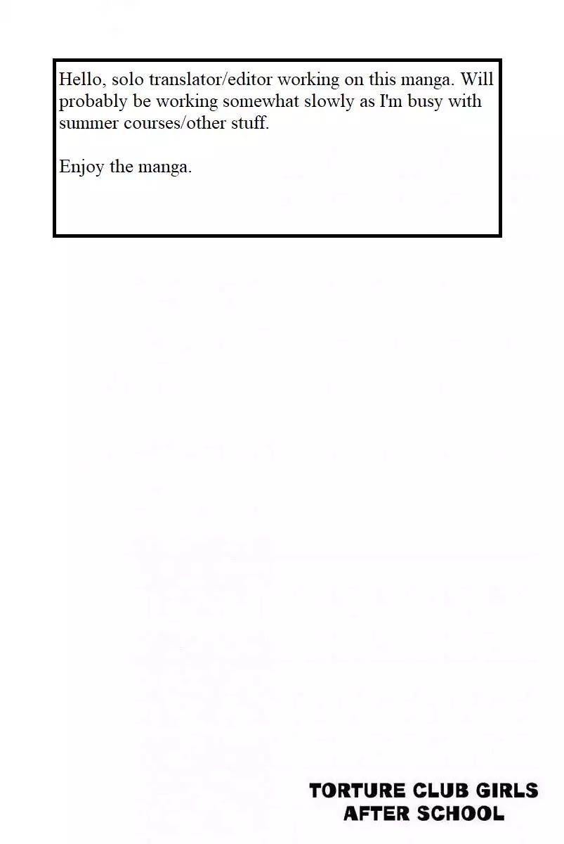 Houkago no Goumon Shoujo - Chapter 1 [photo 34] - MangaPorn