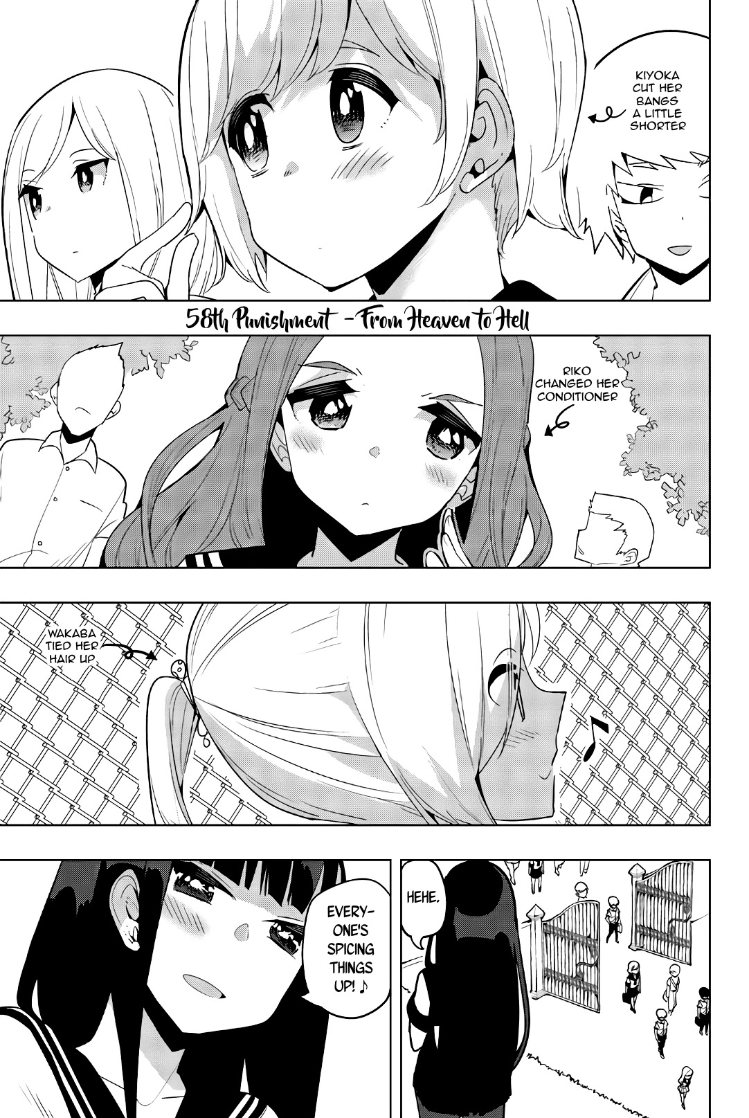 Houkago no Goumon Shoujo - Chapter 58 [photo 1] - MangaPorn