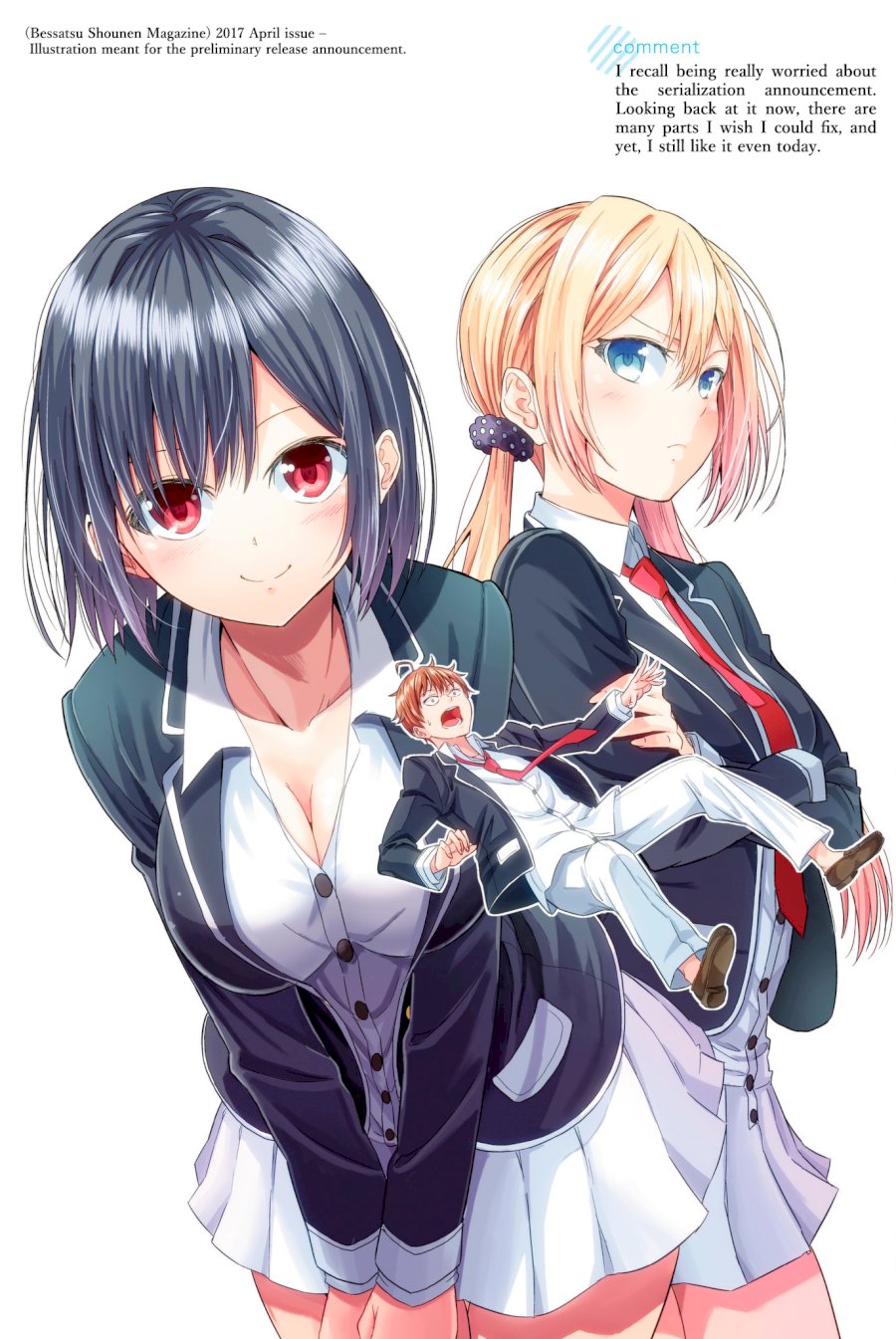 Sekai ka Kanojo ka Erabenai - Chapter 19 [photo 63] - MangaPorn