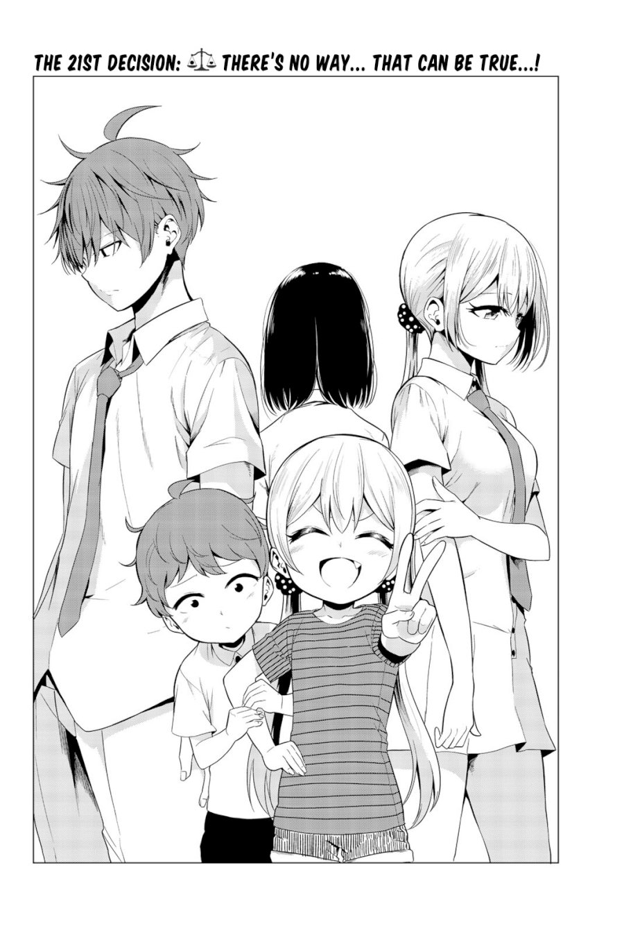 Sekai ka Kanojo ka Erabenai - Chapter 21 [photo 3] - MangaPorn