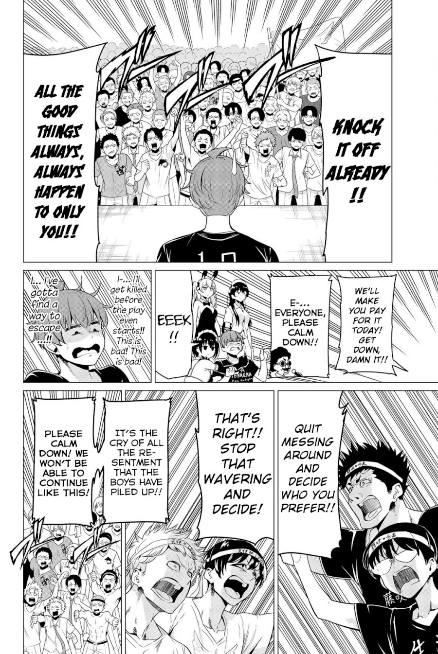 Sekai ka Kanojo ka Erabenai - Chapter 26 [photo 33] - MangaPorn