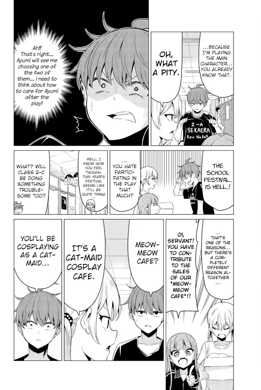 Sekai ka Kanojo ka Erabenai - Chapter 26 [photo 7] - MangaPorn