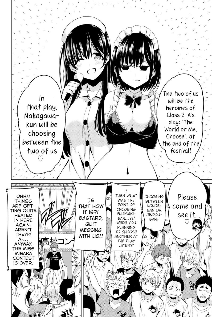 Sekai ka Kanojo ka Erabenai - Chapter 27 [photo 14] - MangaPorn