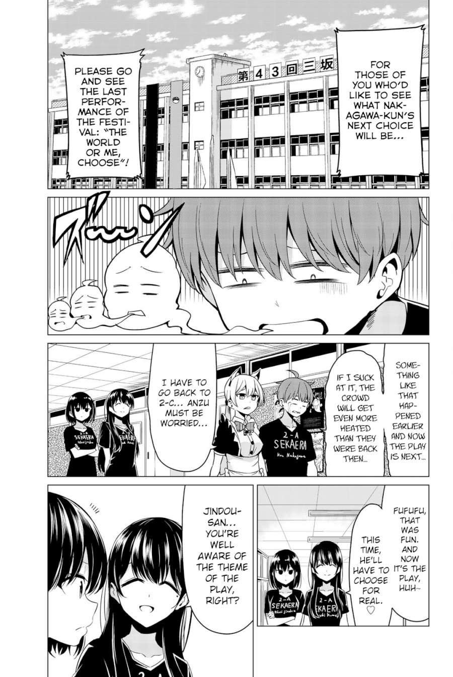 Sekai ka Kanojo ka Erabenai - Chapter 27 [photo 15] - MangaPorn