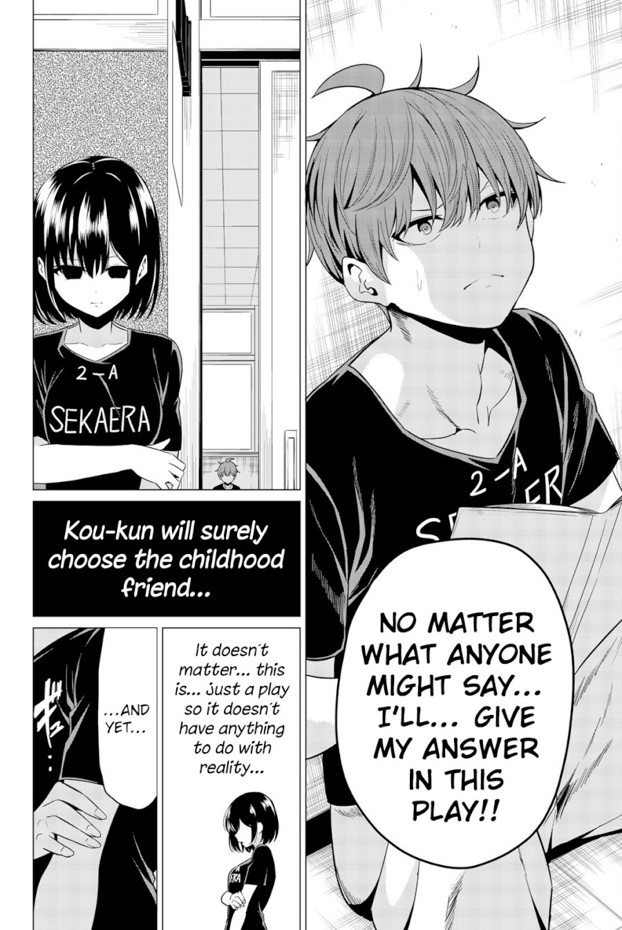 Sekai ka Kanojo ka Erabenai - Chapter 27 [photo 24] - MangaPorn