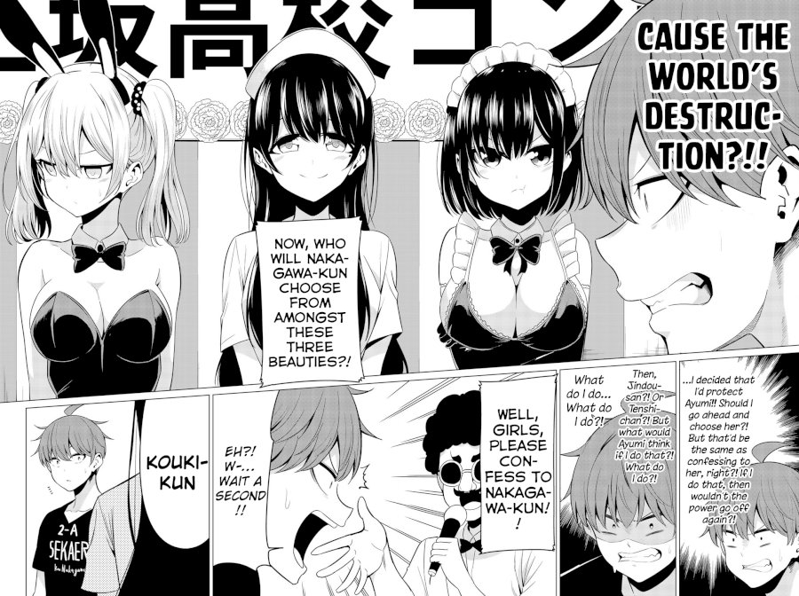 Sekai ka Kanojo ka Erabenai - Chapter 27 [photo 3] - MangaPorn