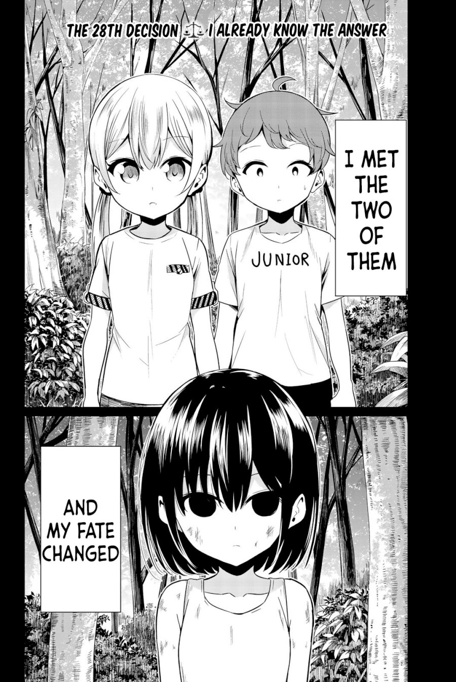 Sekai ka Kanojo ka Erabenai - Chapter 28 [photo 3] - MangaPorn