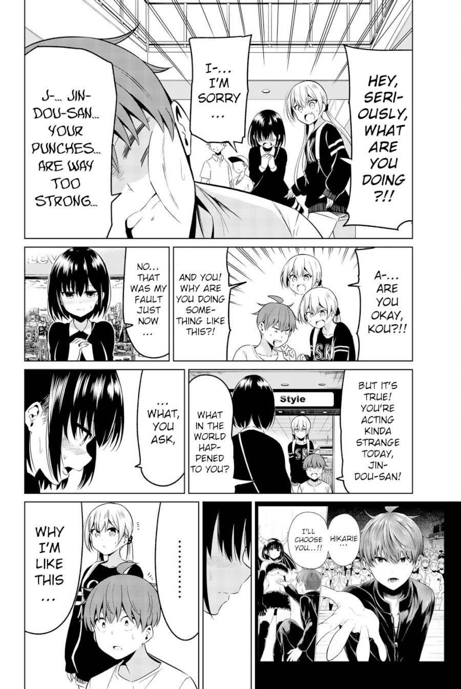 Sekai ka Kanojo ka Erabenai - Chapter 29 [photo 25] - MangaPorn