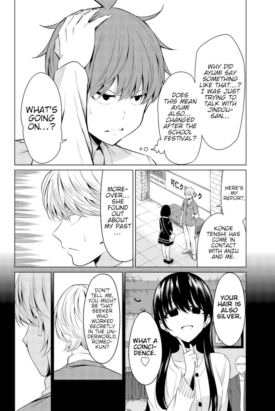 Sekai ka Kanojo ka Erabenai - Chapter 30 [photo 12] - MangaPorn
